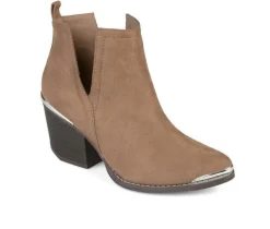 New Journee Collection Women's Issla Side Slit Booties