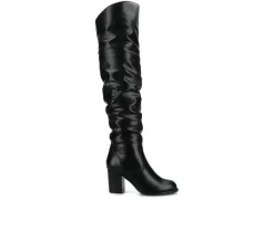 Sale Journee Collection Women's Kaison Extra Wide Calf Over-The-Knee Boots
