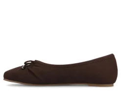 Sale Journee Collection Women's Callee Flats