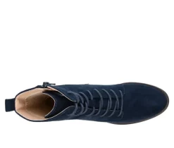 Sale Journee Collection Women's Vienna Lace-Up Boots