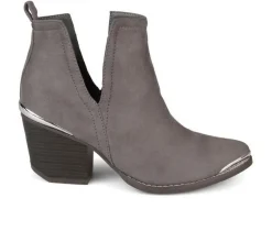 New Journee Collection Women's Issla Side Slit Booties