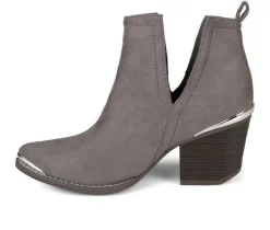 New Journee Collection Women's Issla Side Slit Booties