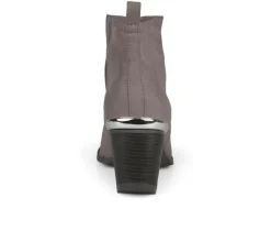 New Journee Collection Women's Issla Side Slit Booties