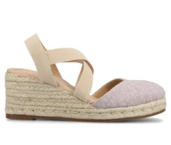 Sale Journee Collection Women's Ashlee Wedges