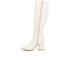Clearance Journee Collection Women's Landree Wide Calf Knee High Boots