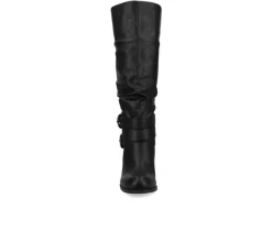 Clearance Journee Collection Women's Late Wide Calf Knee High Boots
