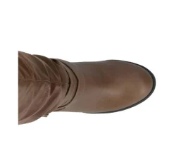 Clearance Journee Collection Women's Late Wide Calf Knee High Boots