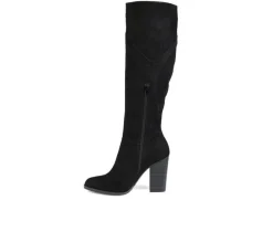 Hot Journee Collection Women's Kyllie Wide Calf Knee High Boots