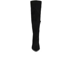 Hot Journee Collection Women's Kyllie Wide Calf Knee High Boots