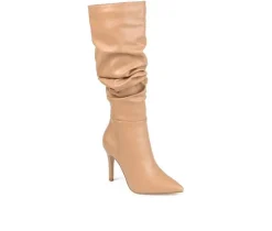 Journee Collection Women's Sarie Extra Wide Calf Knee High Boots