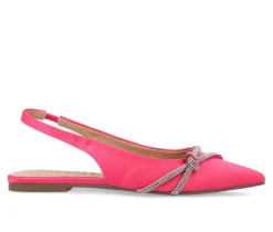 Outlet Journee Collection Women's Rebbel Slingback Mules