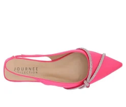Outlet Journee Collection Women's Rebbel Slingback Mules