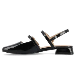 Sale Journee Collection Women's Gretchenn Mary Janes