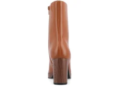 Outlet Journee Collection Women's Romer Block Heeled Platform Booties