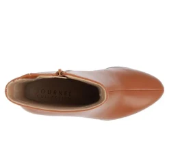 Outlet Journee Collection Women's Romer Block Heeled Platform Booties