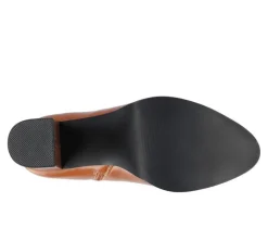 Outlet Journee Collection Women's Romer Block Heeled Platform Booties