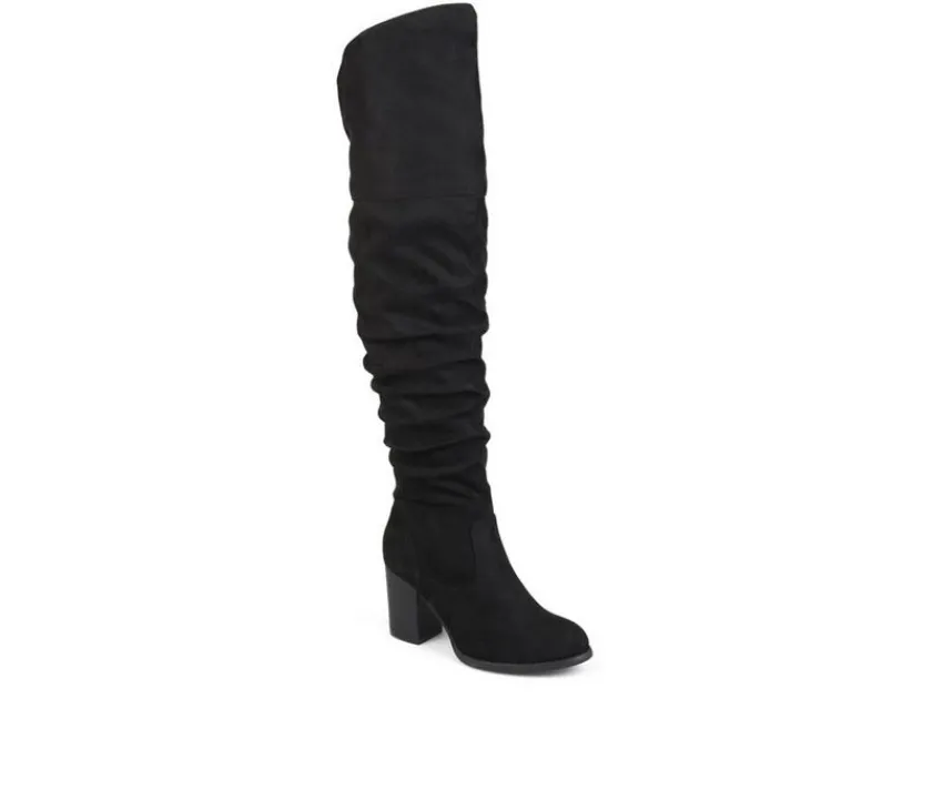 New Journee Collection Women's Kaison Extra Wide Calf Over-The-Knee Boots