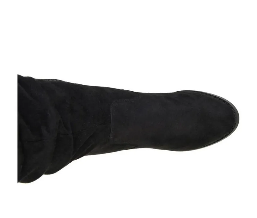 New Journee Collection Women's Kaison Extra Wide Calf Over-The-Knee Boots