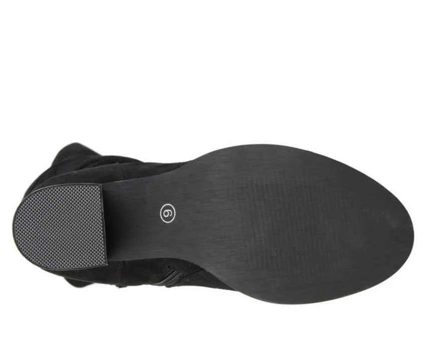 New Journee Collection Women's Kaison Extra Wide Calf Over-The-Knee Boots