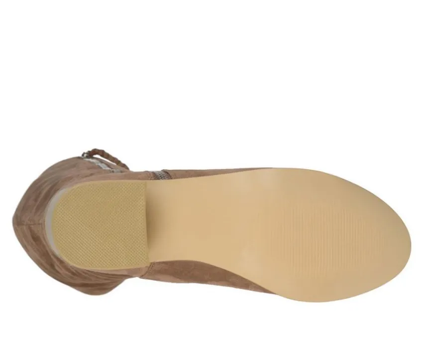 Outlet Journee Collection Women's Sanora Wide Calf Knee High Boots