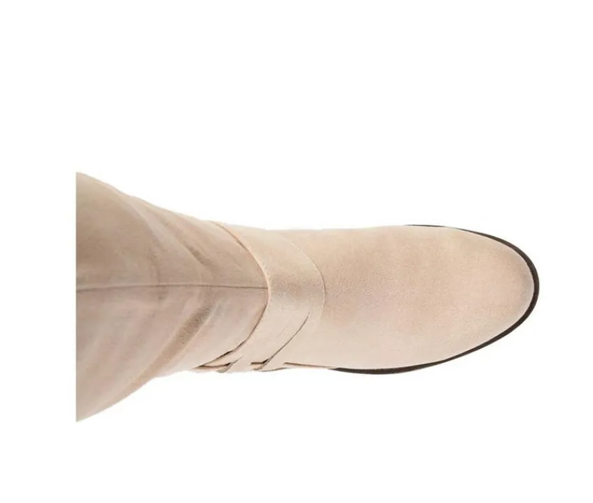 Outlet Journee Collection Women's Meg Wide Calf Knee High Boots