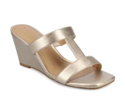 Outlet Journee Collection Women's Clodie Wedge Sandals