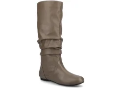 Sale Journee Collection Women's Jayne Wide Width Knee High Boots