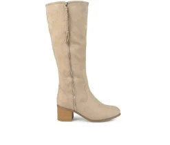 Clearance Journee Collection Women's Sanora Wide Calf Knee High Boots