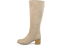 Clearance Journee Collection Women's Sanora Wide Calf Knee High Boots