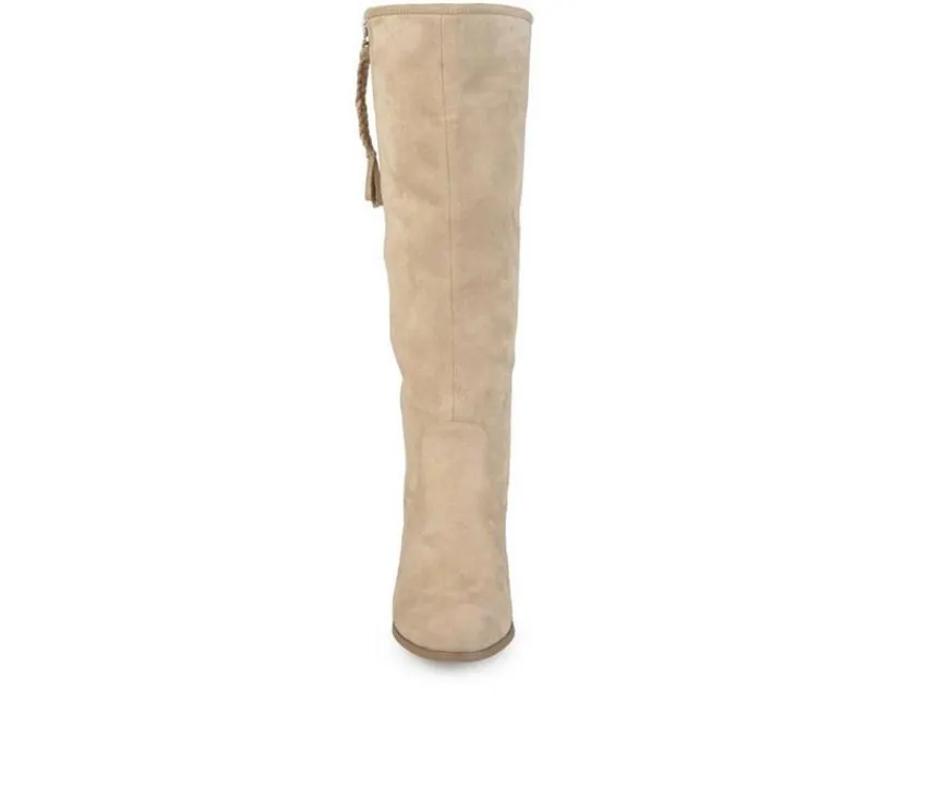 Clearance Journee Collection Women's Sanora Wide Calf Knee High Boots