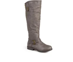 Outlet Journee Collection Women's Spokane Extra Wide Calf Knee High Boots