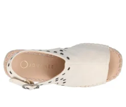 Sale Journee Collection Women's Crisie Wedges