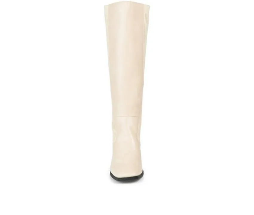 Sale Journee Collection Women's Winny Wide Calf Knee High Boots