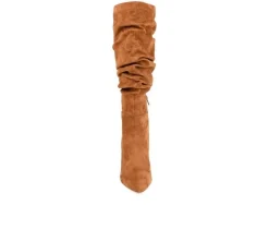 Outlet Journee Collection Women's Sarie Knee High Stiletto Boots