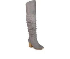 Best Journee Collection Women's Kaison Wide Calf Over-The-Knee Boots