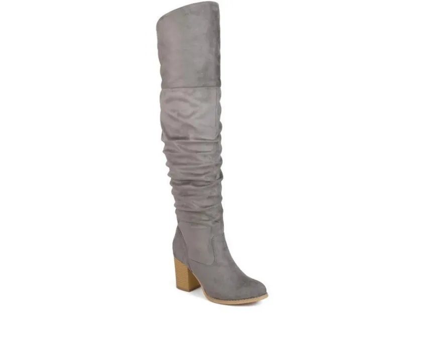 Best Journee Collection Women's Kaison Wide Calf Over-The-Knee Boots