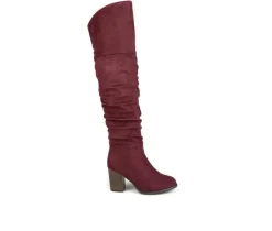 New Journee Collection Women's Kaison Wide Calf Over-The-Knee Boots