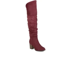 New Journee Collection Women's Kaison Wide Calf Over-The-Knee Boots