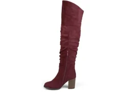 New Journee Collection Women's Kaison Wide Calf Over-The-Knee Boots