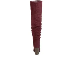 New Journee Collection Women's Kaison Wide Calf Over-The-Knee Boots