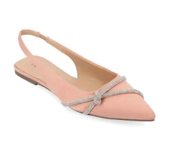 Sale Journee Collection Women's Rebbel Slingback Mules