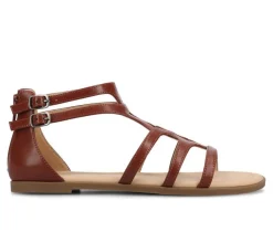 Outlet Journee Collection Women's Genneva Flat Sandals