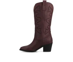 Online Journee Collection Women's Chantry Mid Calf Western Boots