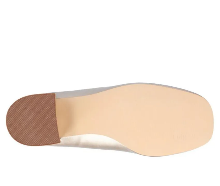 Sale Journee Collection Women's Nysaa Block Heel Loafers