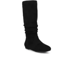 Sale Journee Collection Women's Jayne Wide Width-Wide Calf Knee High Boots
