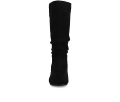 Sale Journee Collection Women's Jayne Wide Width-Wide Calf Knee High Boots