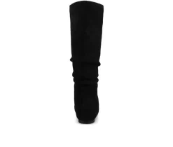 Sale Journee Collection Women's Jayne Wide Width-Wide Calf Knee High Boots
