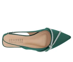 Outlet Journee Collection Women's Rebbel Slingback Mules