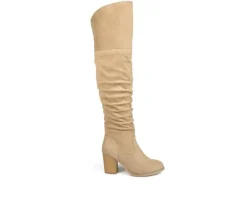Outlet Journee Collection Women's Kaison Extra Wide Calf Over-The-Knee Boots