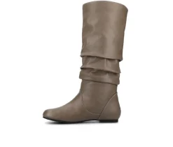 New Journee Collection Women's Jayne Extra Wide Calf Knee High Boots